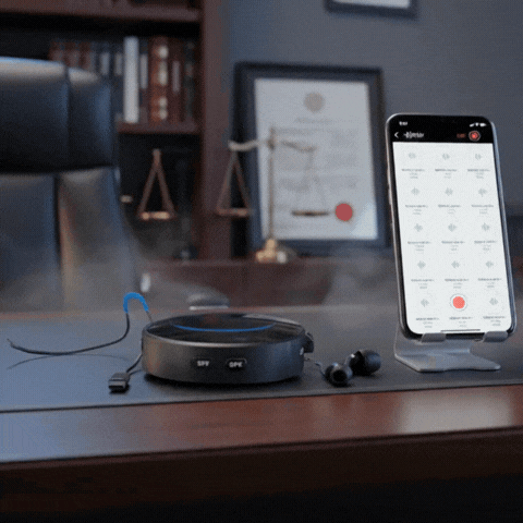 Clawdot Neural-Voice Recorder Pro (128GB) | AI Noise Cancellation