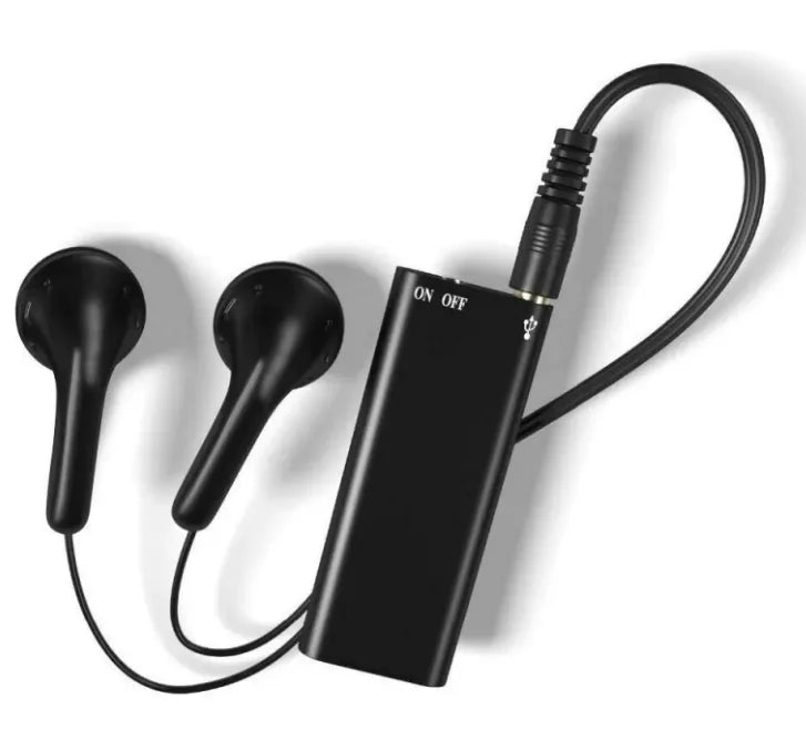 Clawdot Stealth-Scribe AI Voice Recorder Pen connected via USB for data transfer