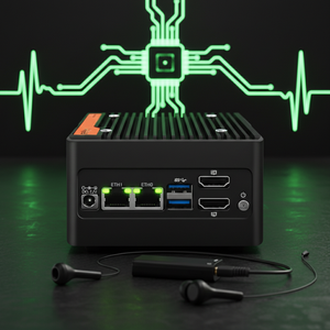 Second Brain AI Bundle | 32GB Mini PC + Voice Recorder | Local Knowledge Management