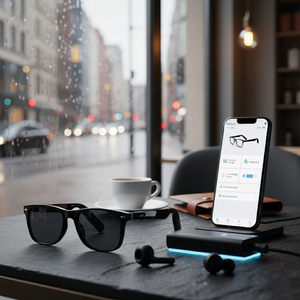 Field Commander AI Bundle | Smart Glasses + Voice Recorder | Real-Time AI Translation